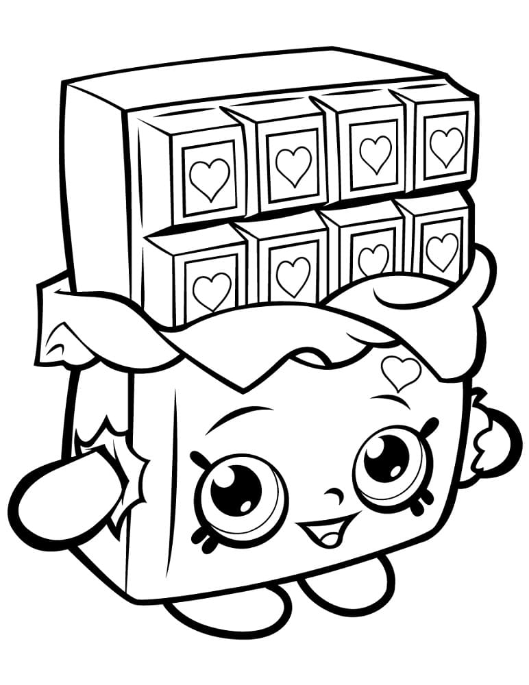 ζωγραφική Chocolate Cheeky Shopkins