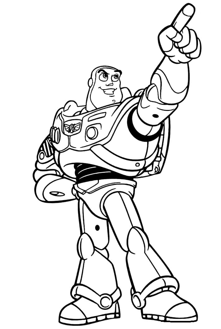 ζωγραφική Cool Buzz Lightyear