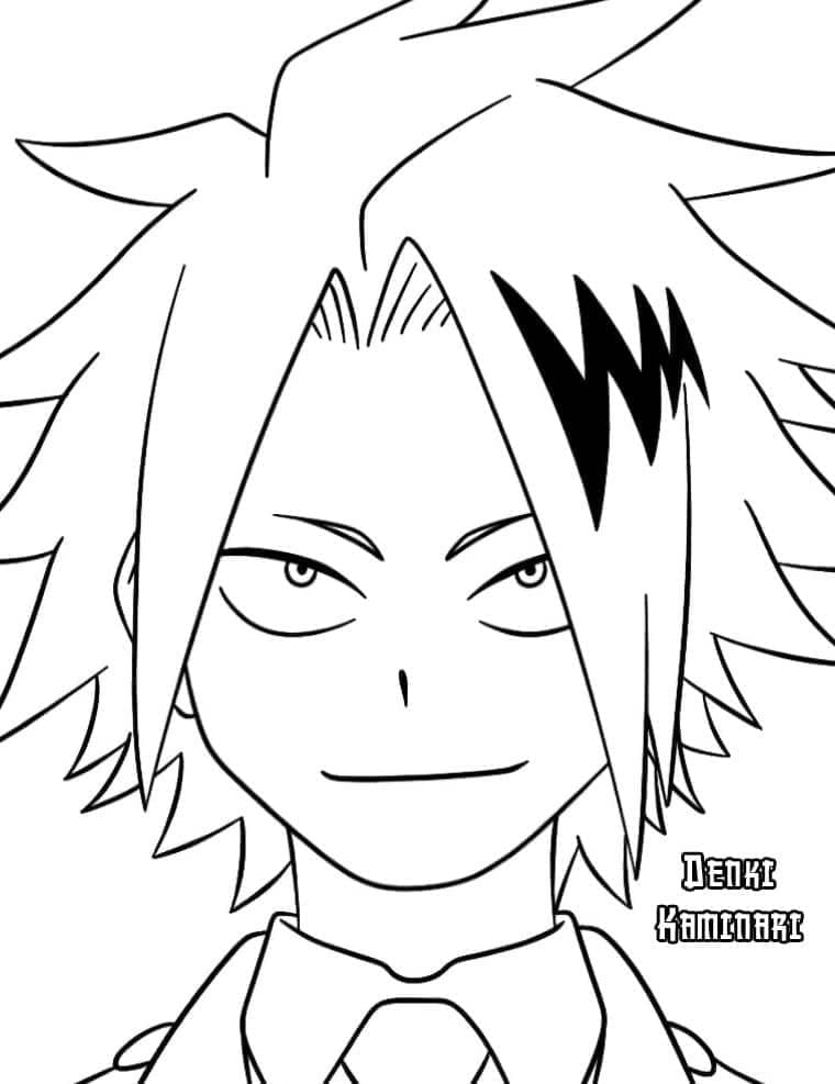 ζωγραφική Denki Kaminari