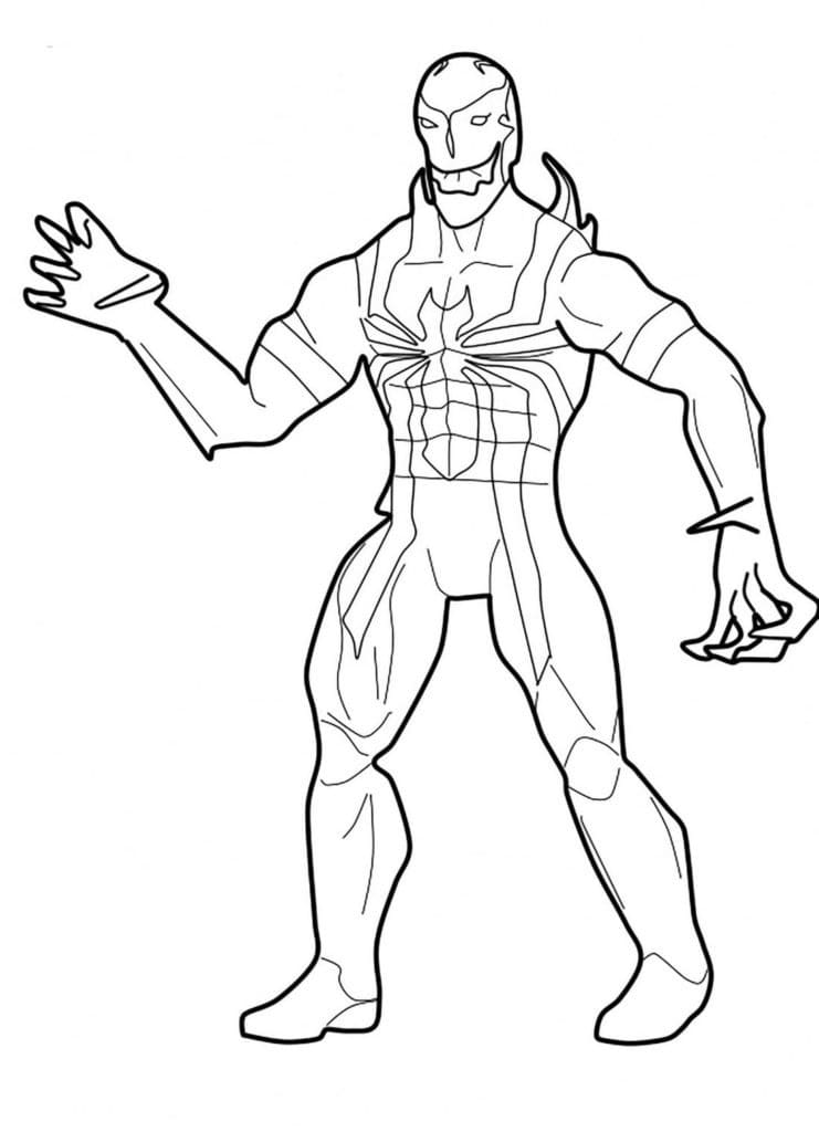 ζωγραφική Δηλητήριο Symbiote