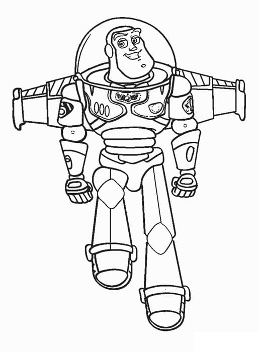 ζωγραφική Disney Buzz Lightyear