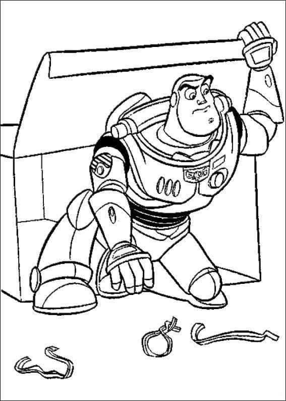 ζωγραφική Disney Toy Story Buzz Lightyear