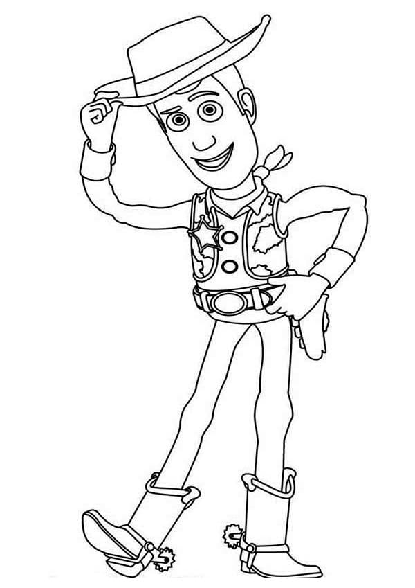 ζωγραφική Disney Woody