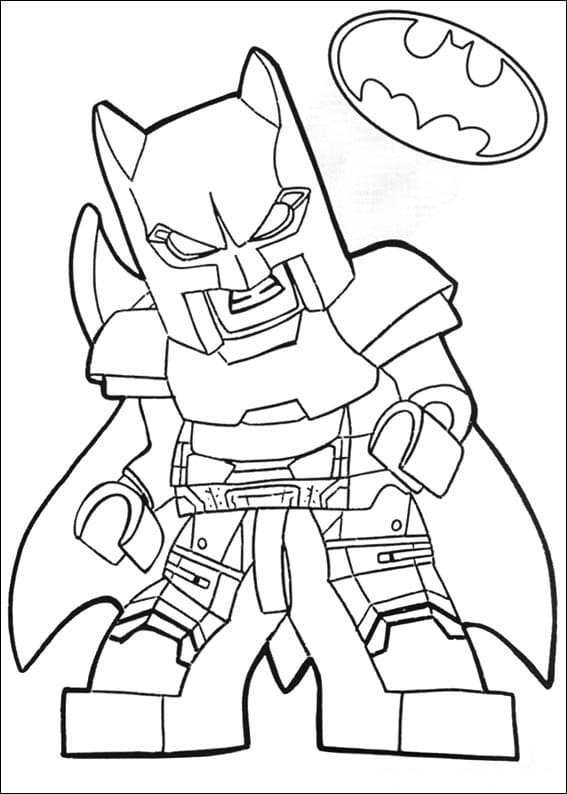 ζωγραφική Δωρεάν εκτυπώσιμο Lego Batman