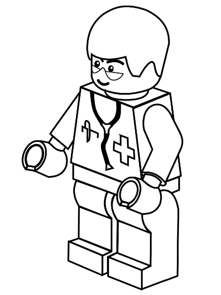 ζωγραφική Δωρεάν Lego Γιατρός