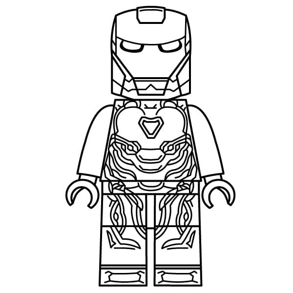 ζωγραφική Δροσερός Lego Σιδερένιος Άνθρωπος