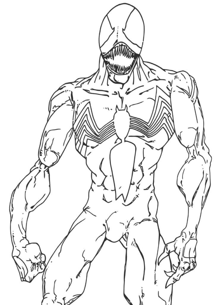 ζωγραφική Εκτυπώσιμο χωρίς Venom