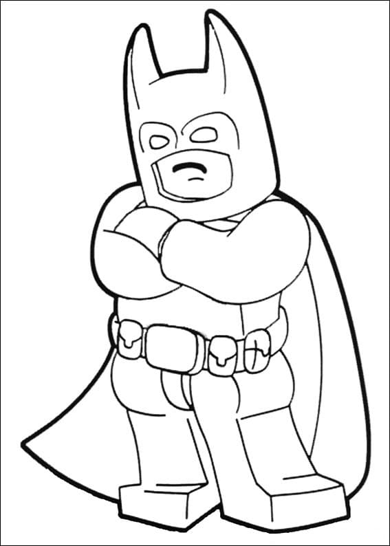 ζωγραφική Εκτυπώσιμο Lego Batman