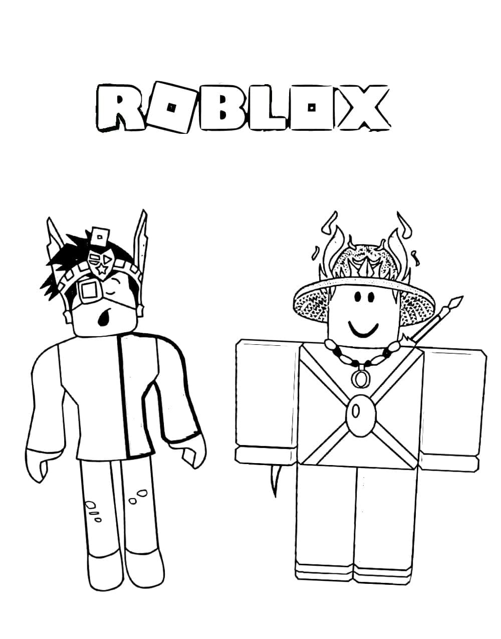 ζωγραφική Εκτυπώσιμο Roblox