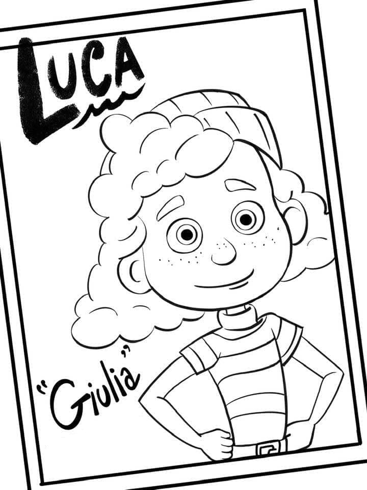 ζωγραφική Η Giulia Marcovaldo από τη Luca