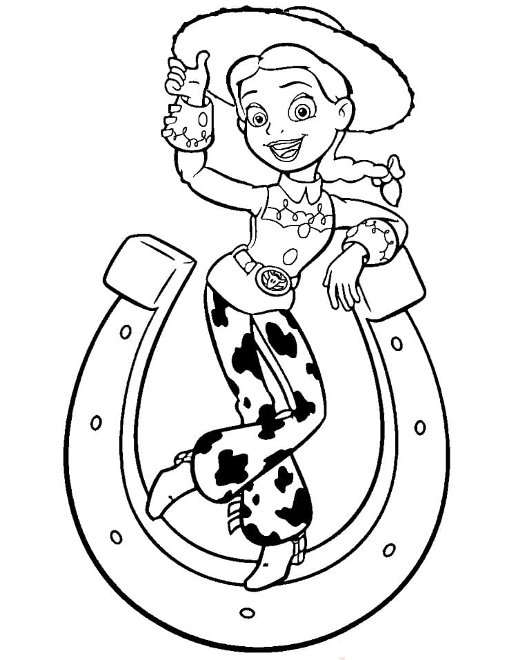 ζωγραφική Jessie Toy Story