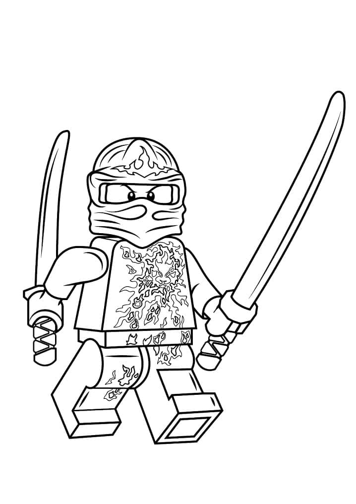 ζωγραφική Kai Lego Νιντζάγκο