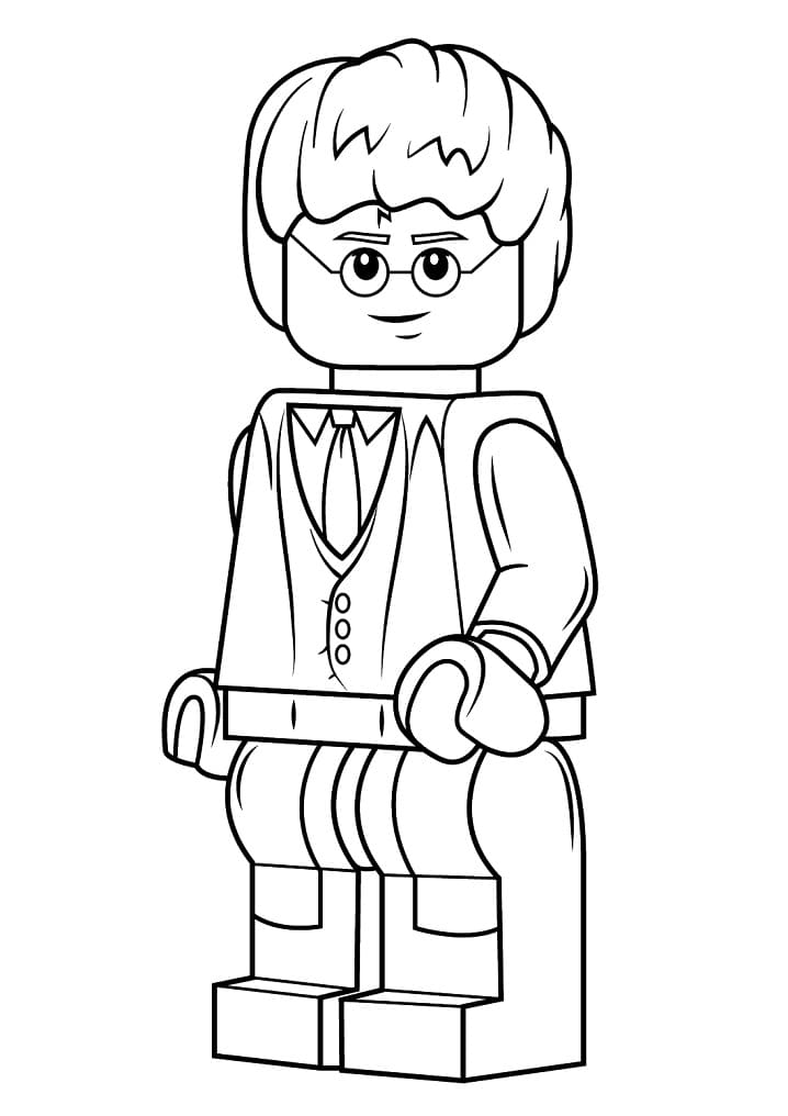ζωγραφική Lego Χάρρυ Πόττερ για Παιδιά