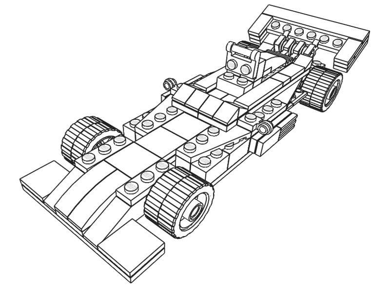 ζωγραφική Lego Φόρμουλα 1