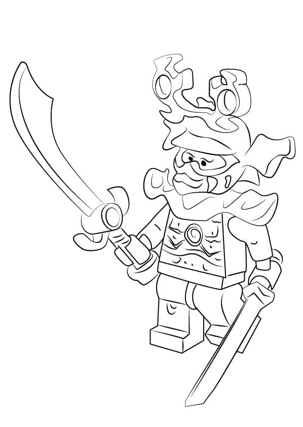 ζωγραφική Lego Ninjago Stone Warrior