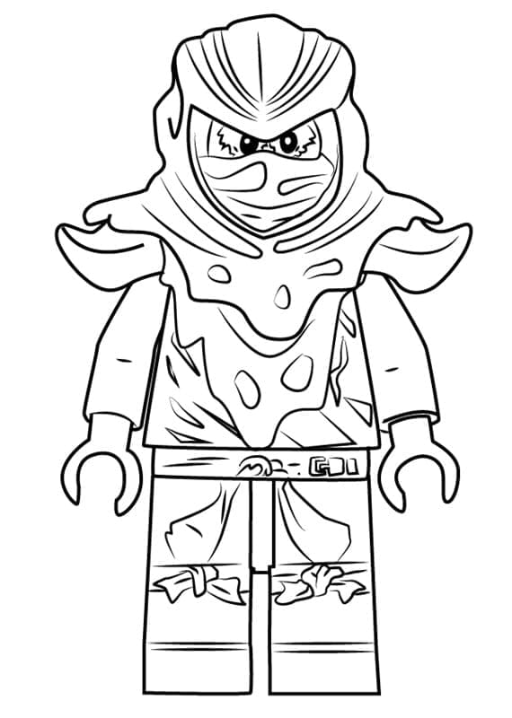 ζωγραφική Lego Νιντζάγκο Evil Πράσινος Νίντζα