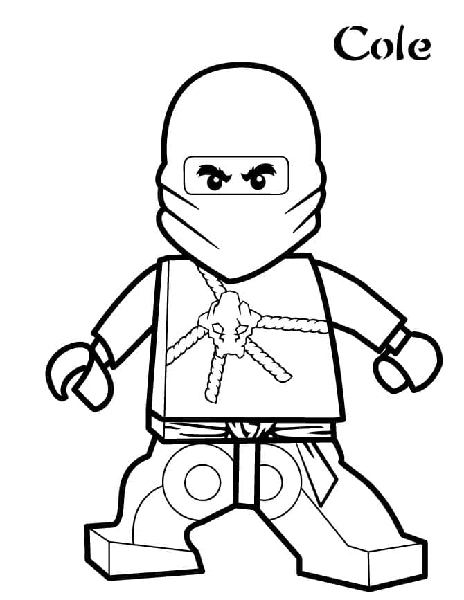 ζωγραφική Lego Νιντζάγκο Λάχανο