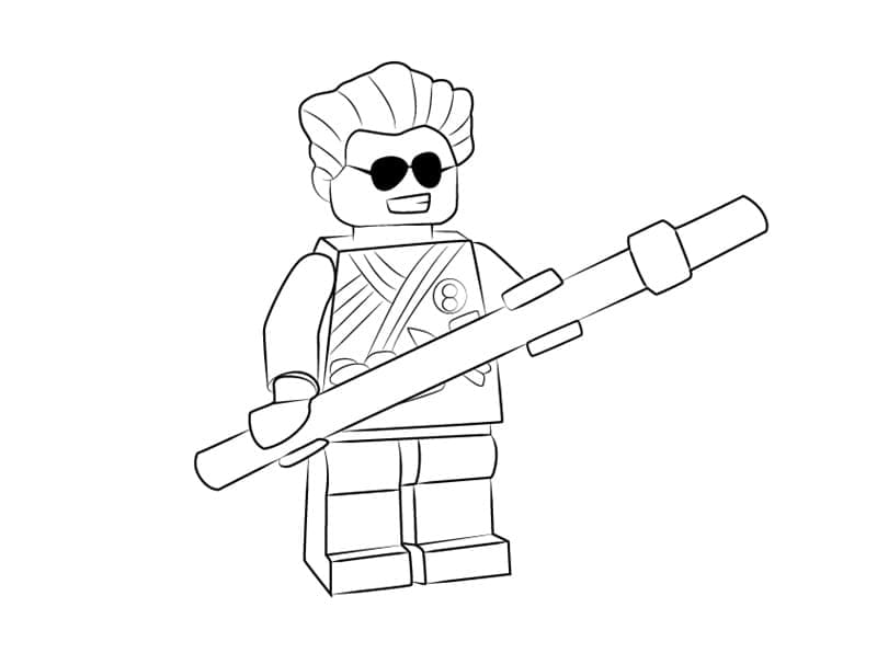 ζωγραφική Lego Νιντζάγκο Γκρίφιν Τέρνερ