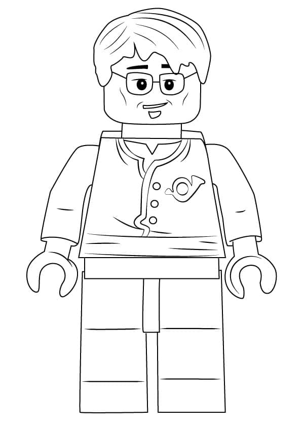 ζωγραφική Lego Νιντζάγκο Ταχυδρόμος