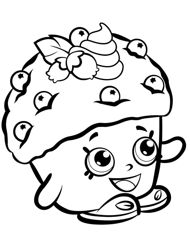 ζωγραφική Mini Muffin Shopkins