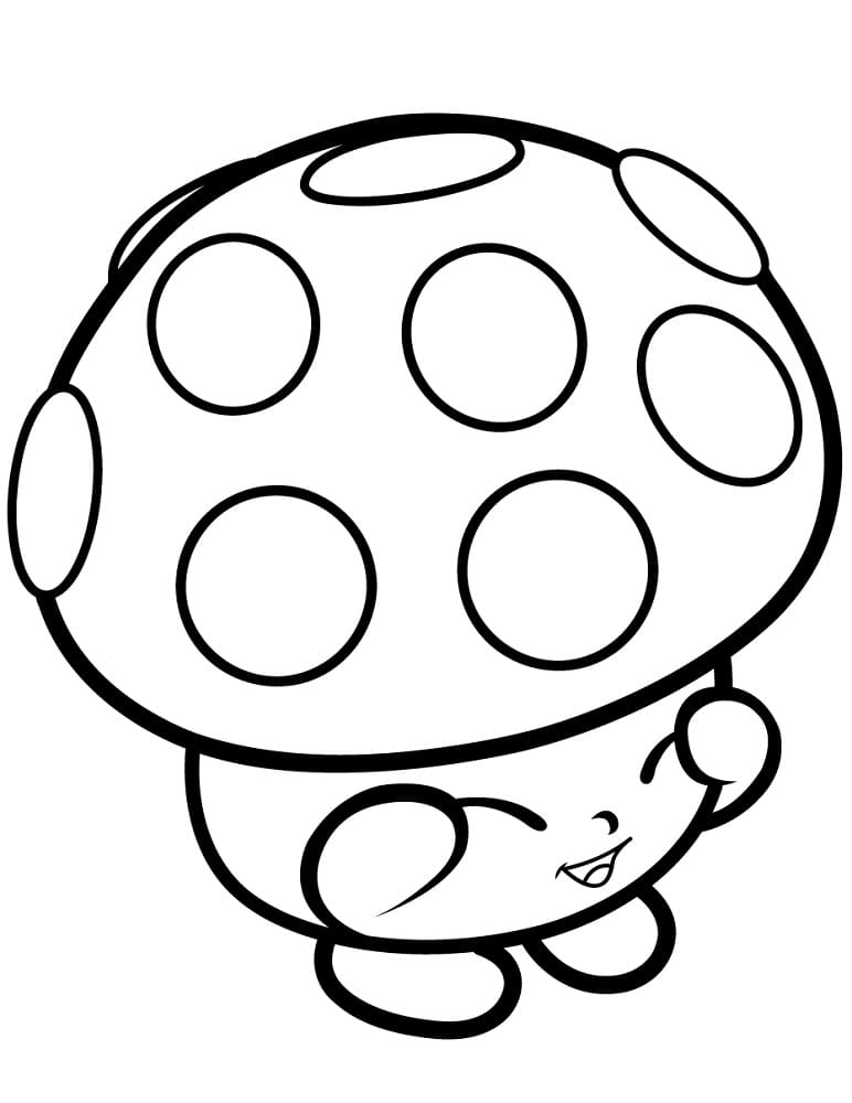 ζωγραφική Miss Mushy-Moo Shopkins