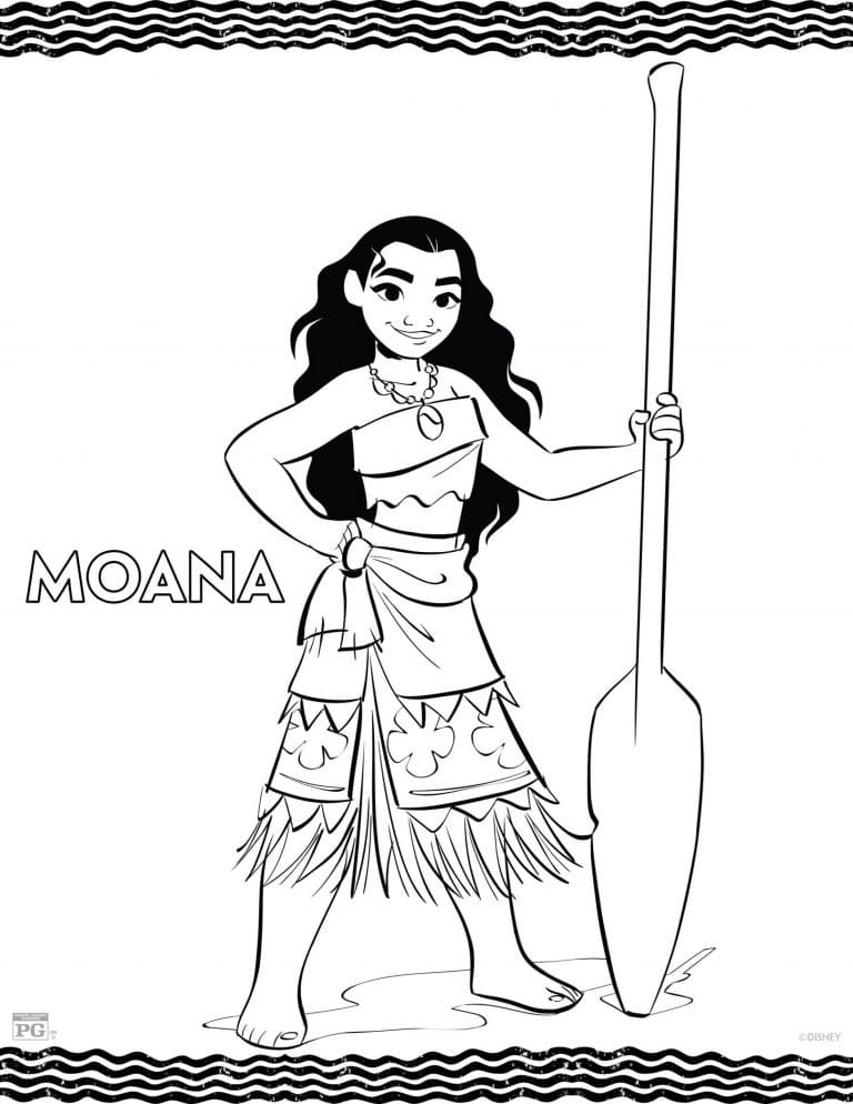 ζωγραφική Moana Δωρεάν για