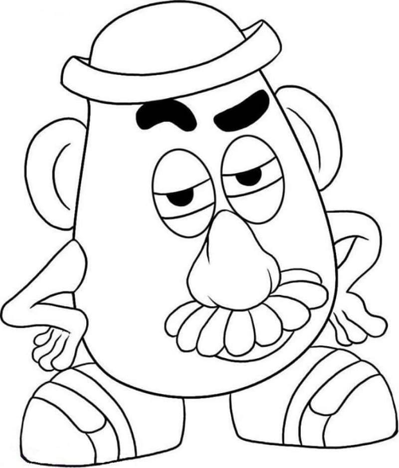 ζωγραφική Mr. Potato Head Toy Story