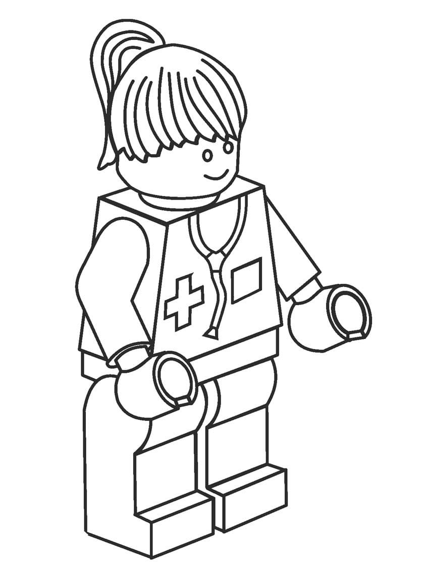 ζωγραφική Νοσοκόμα Lego