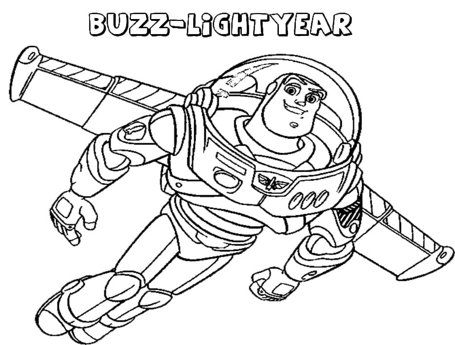 ζωγραφική Παιχνίδι Buzz Lightyear