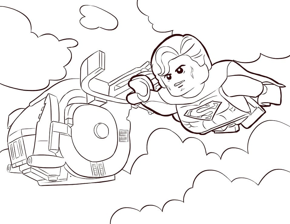 ζωγραφική Παιχνίδι Lego Superman