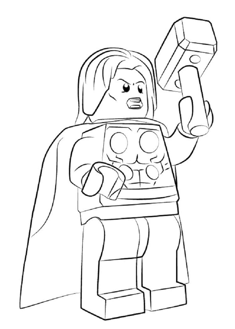 ζωγραφική Παιχνίδι Lego Thor
