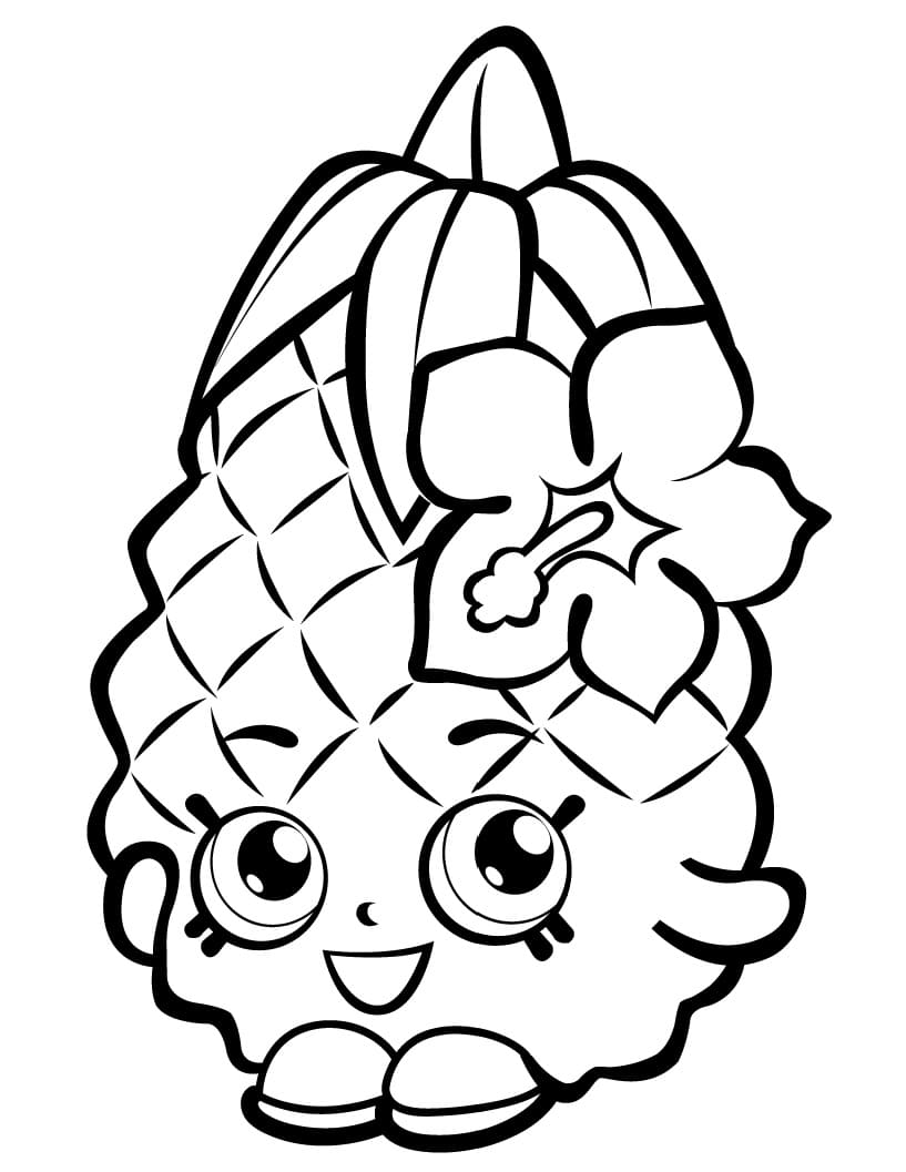 ζωγραφική Pineapple Crush Shopkins