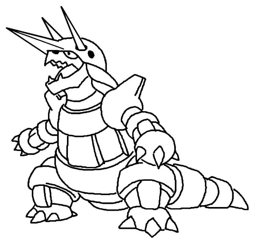 ζωγραφική Pokemon Aggron