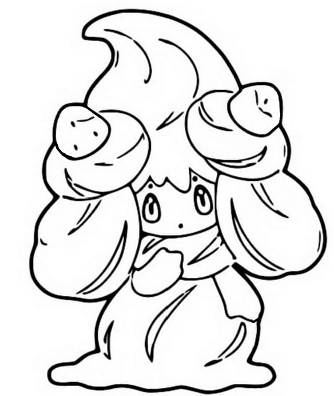ζωγραφική Pokemon Alcremie