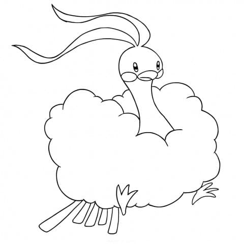 ζωγραφική Pokemon Altaria