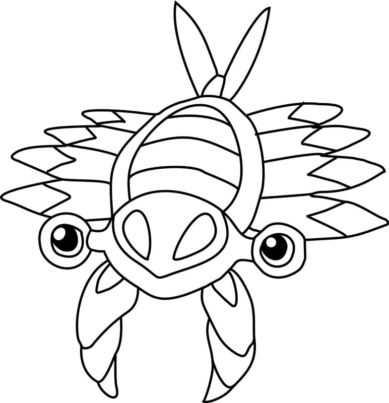 ζωγραφική Pokemon Anorith