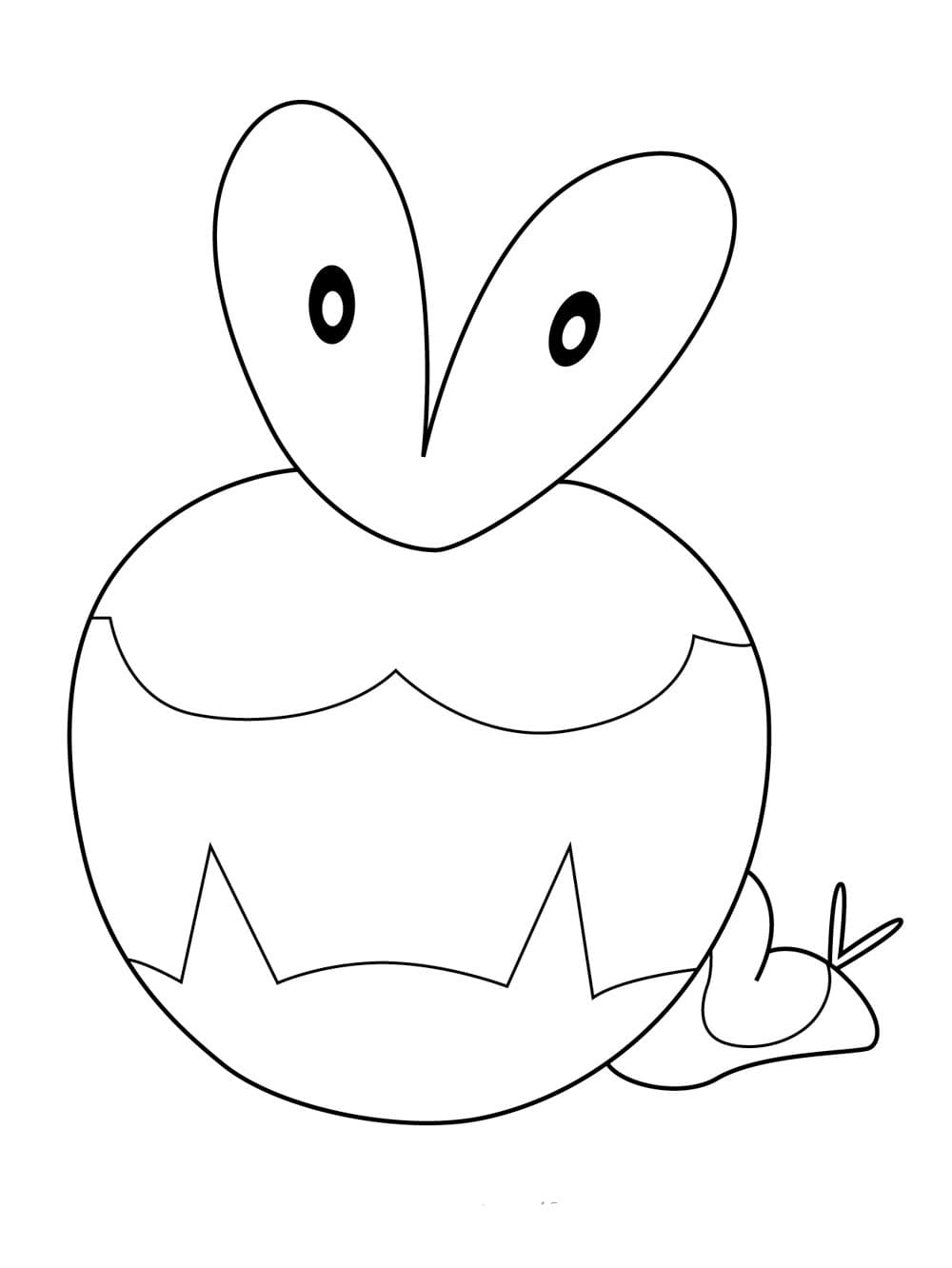 ζωγραφική Pokemon Applin