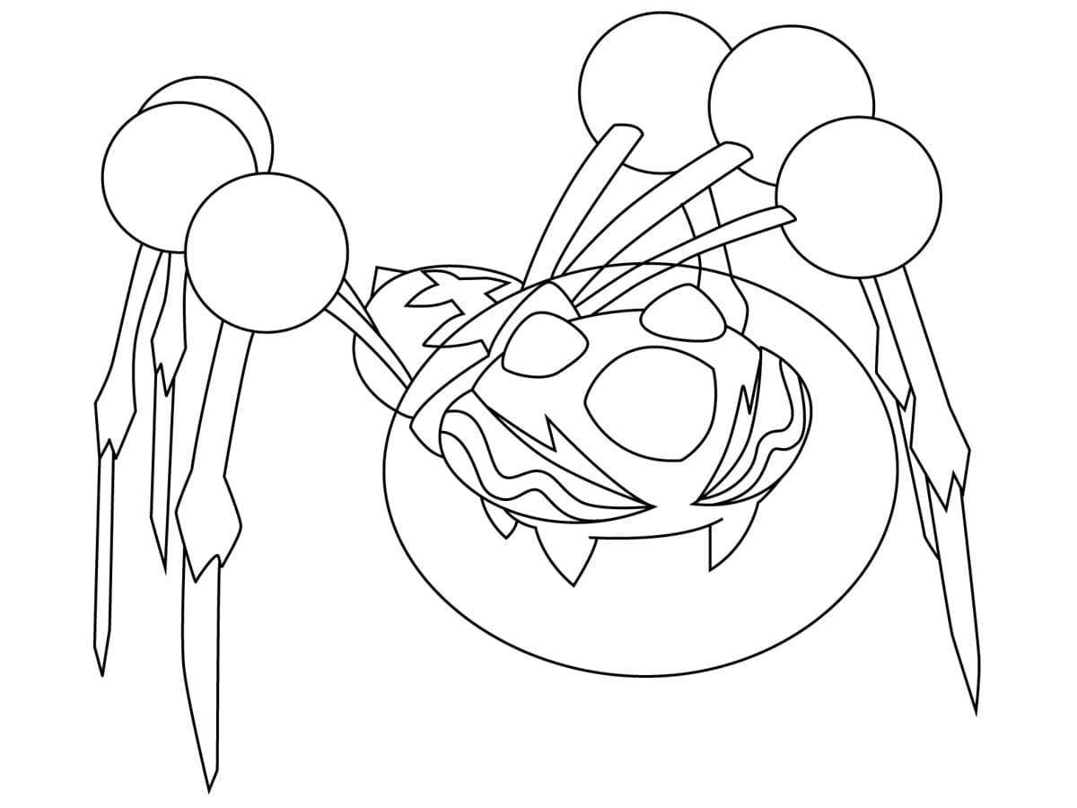 ζωγραφική Pokemon Araquanid