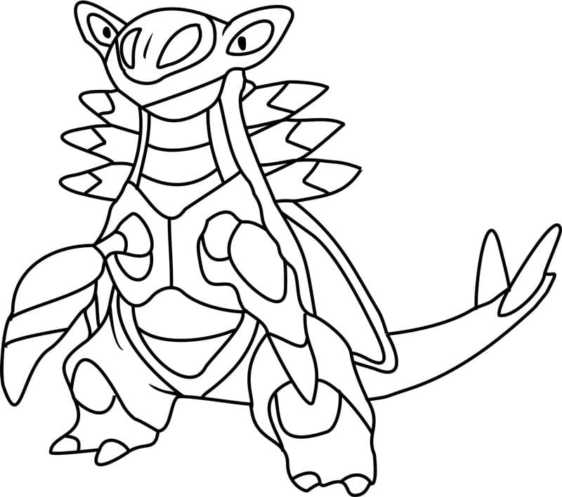 ζωγραφική Pokemon Armaldo