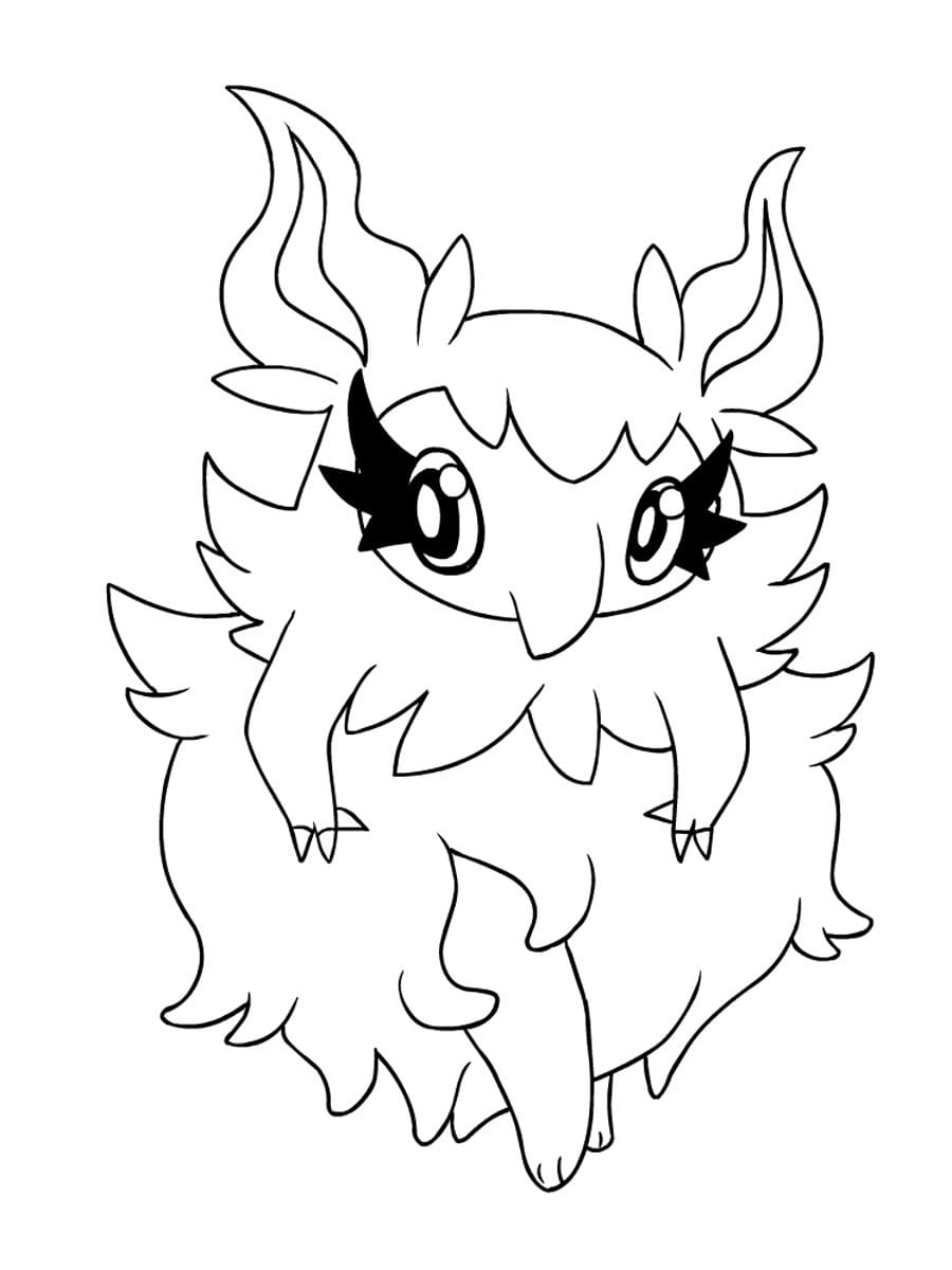 ζωγραφική Pokemon Aromatisse
