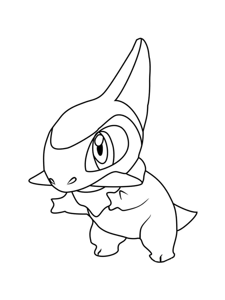ζωγραφική Pokemon Axew