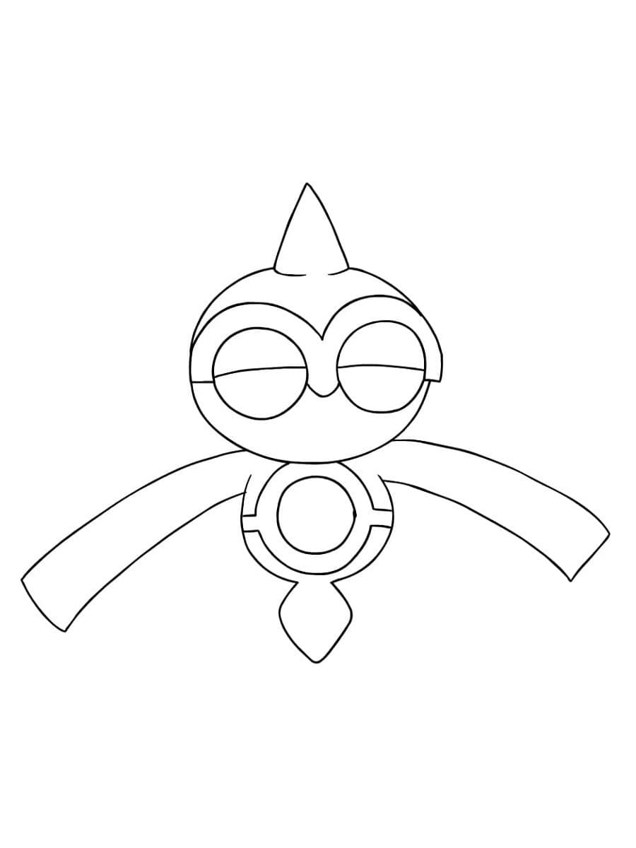 ζωγραφική Pokemon Baltoy