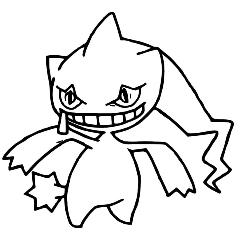 ζωγραφική Pokemon Banette