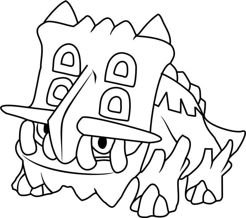 ζωγραφική Pokemon Bastiodon
