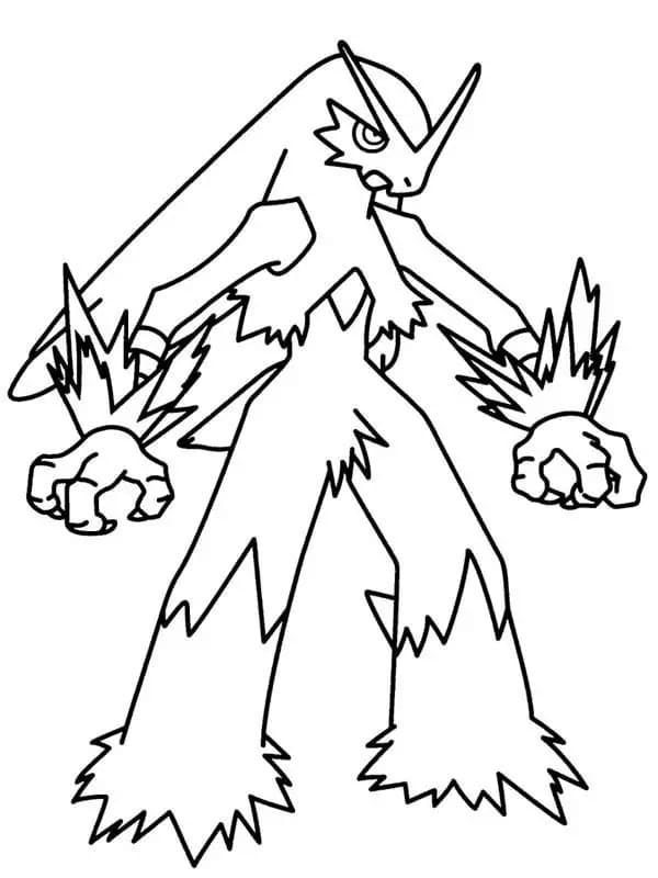 ζωγραφική Pokemon Blaziken
