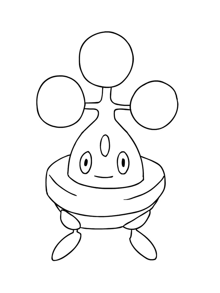 ζωγραφική Pokemon Bonsly