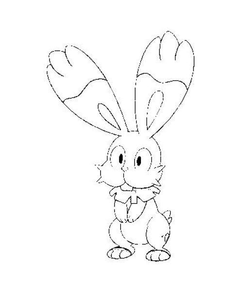 ζωγραφική Pokemon Bunnelby