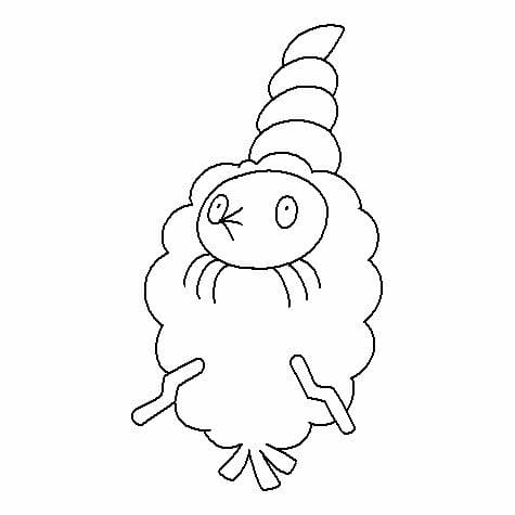 ζωγραφική Pokemon Burmy