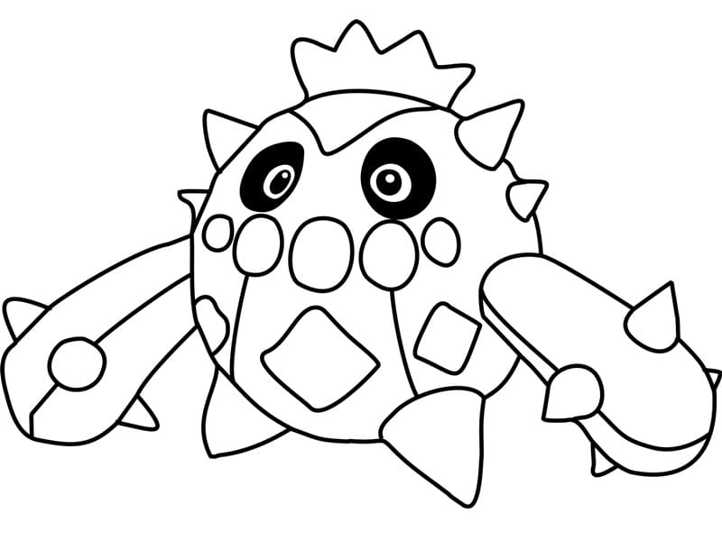 ζωγραφική Pokemon Cacnea