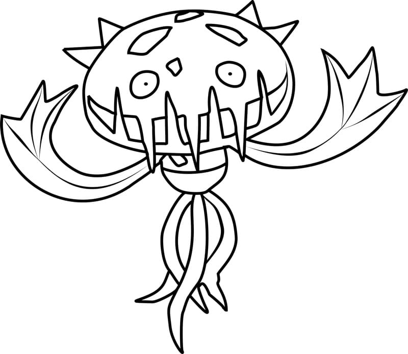 ζωγραφική Pokemon Carnivine